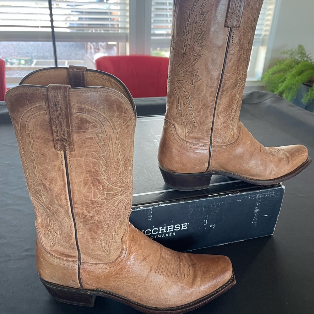 Lucchese Crayton in Mad Dog Goat Leather